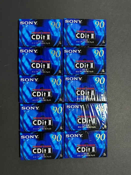 Sony - CDit II 90 Chrome (Type II / High Bias) Blank...