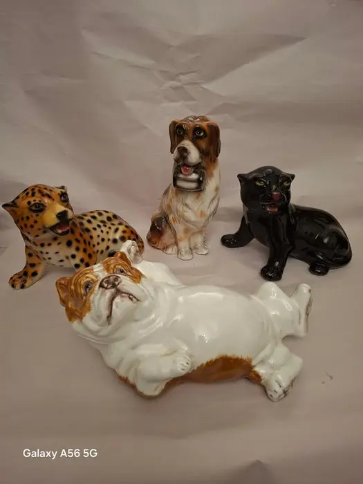 Figure - Lotto animali (4) - Ceramic