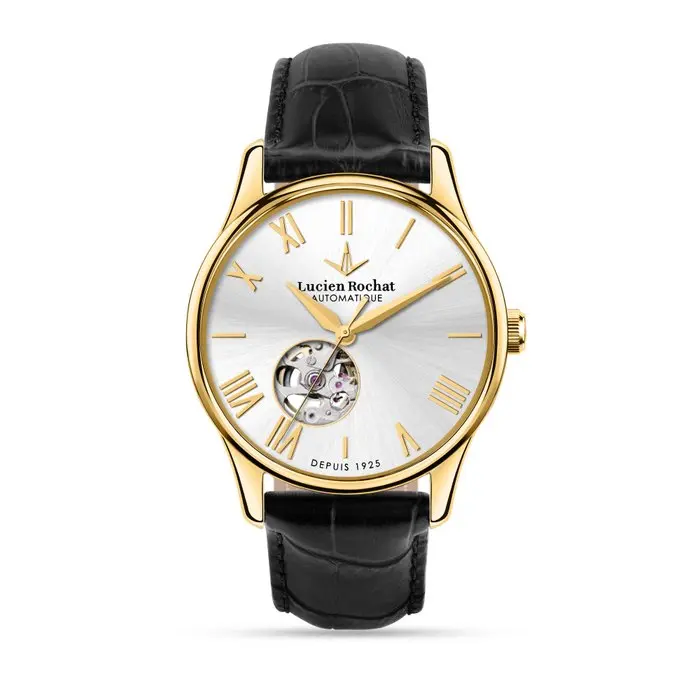 Lucien Rochat - Montreux - Automatic - Open heart - 39 mm...