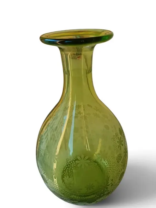 Vase - Acidato - Crystal - Baccarat millefiori