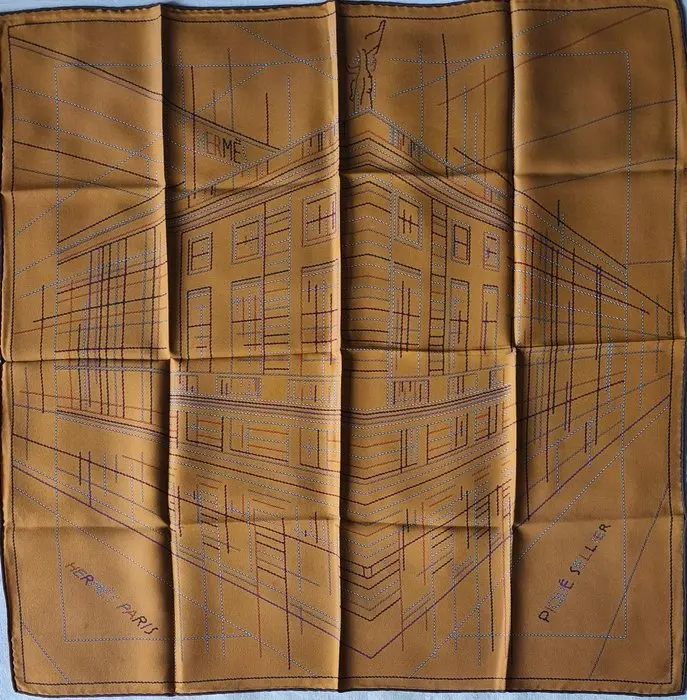 Hermès - PIQUÉ SELLIER by Cyrille Diatkine - Foulard
