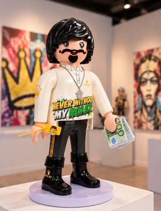 Vanessa Fodera (1981) - Rolex Playmobil xxl - Never without my Rolex