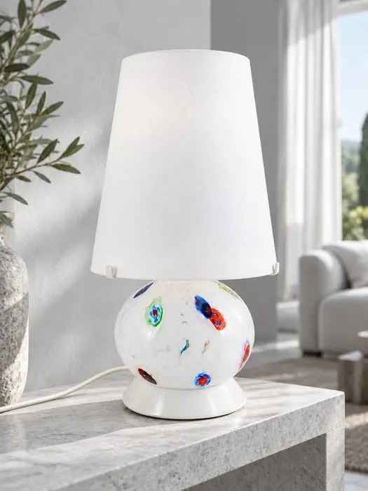 Table lamp - Murano glass - table lamp