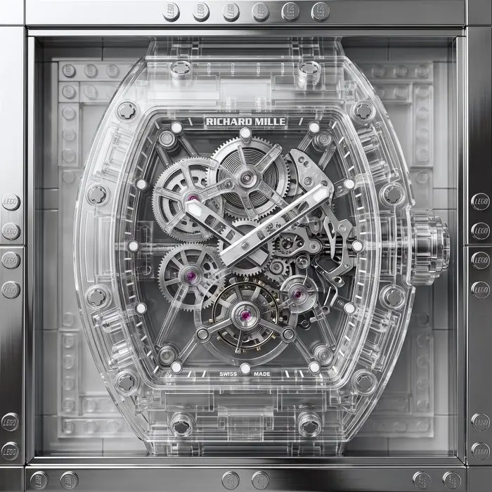 Artxlife - Lego Richard Mille White Transparency