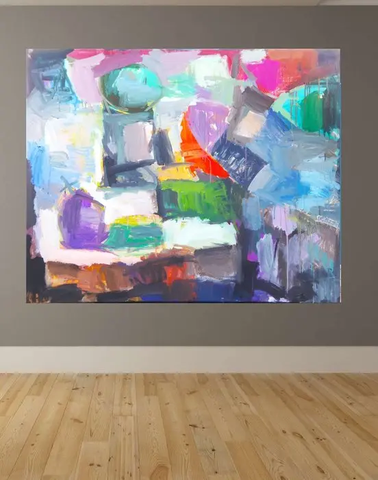 Gustav Schiffmacher - Untitled Abstrakt - A127
