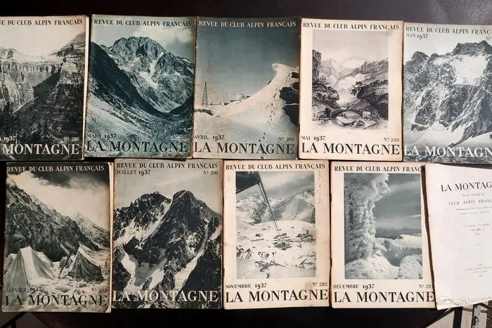 La Montagne. Lot with 10 issues - 1937