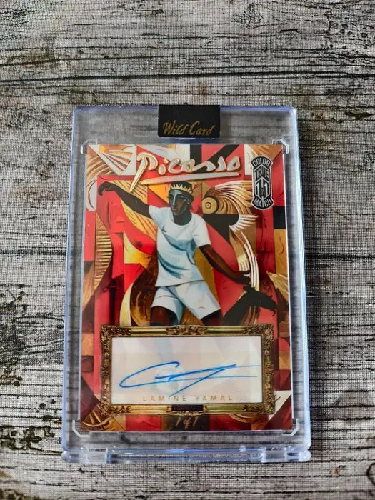 Wild Card Lamine Yamal 1/1 Autographed card