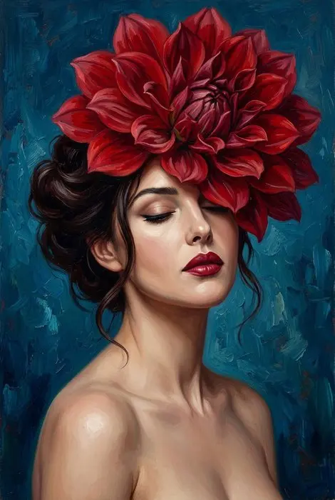 I_KONIQ - The red Bellucci flower