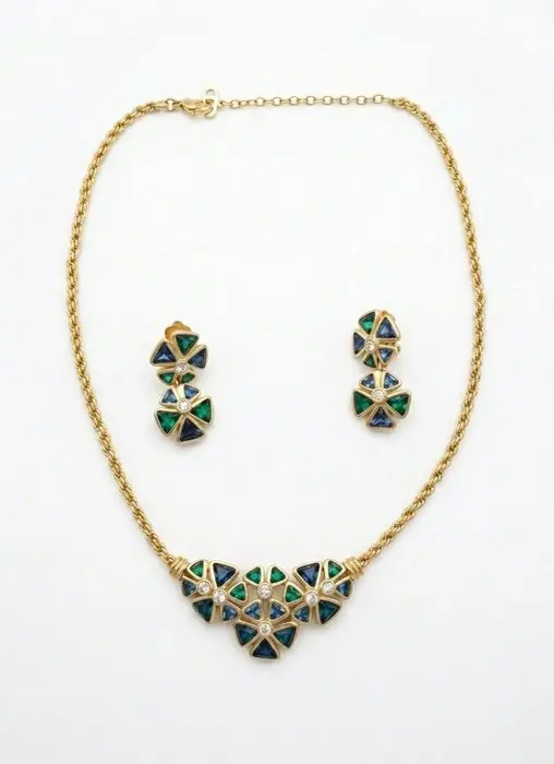 Christian Dior - Gold-plated - Parure - Half-set jewelry