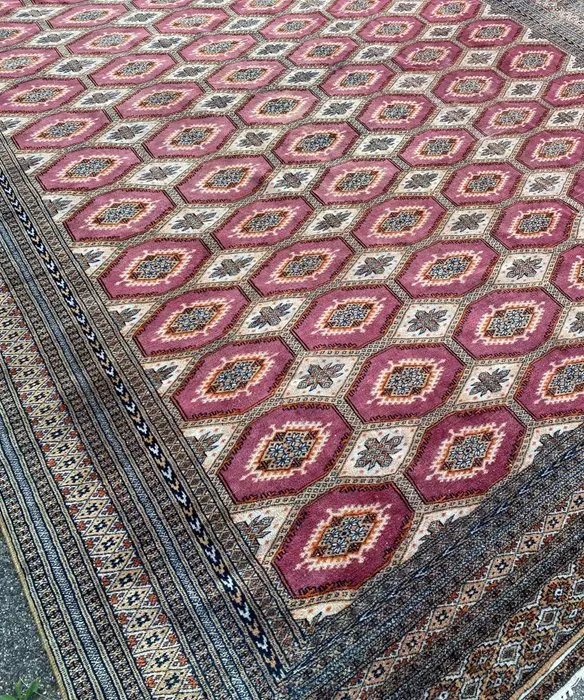 Vintage Pakistani Art Carpet - Cleaned - Carpet - 366 cm - 279 cm