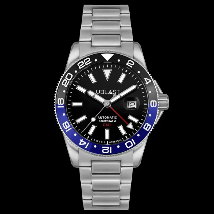 Ublast - Royal GMT Professional - UBRG44BBK - Automatic Swiss - Men - 2026