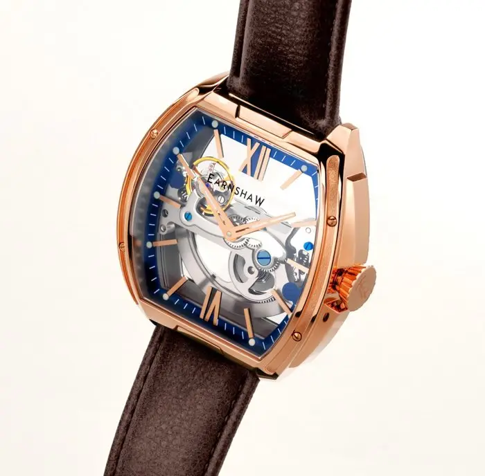 Thomas Earnshaw - BRIDGE - Automatic - Gold - Tonneau...