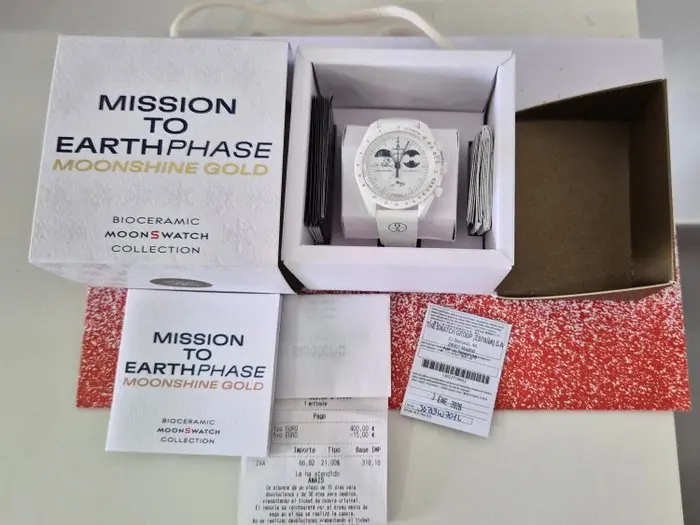 Omega - Mission to Earthphase Moonshine Gold Cold Moon...