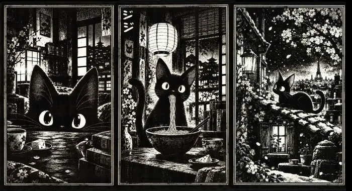 Æ (XX-XXI) - BUNDLE!! Jiji the Black Cat: Tales from...