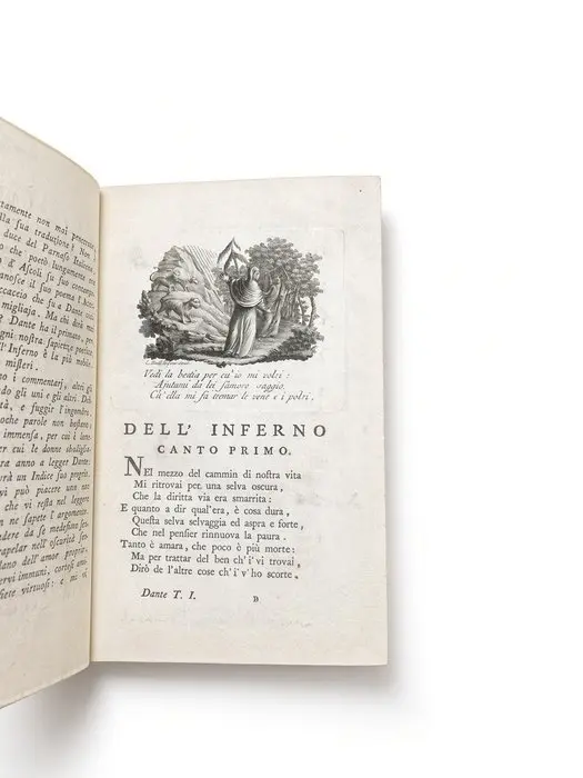 Dante Alighieri - La Divina Commedia - Zatta [3 Vol.] - 1784
