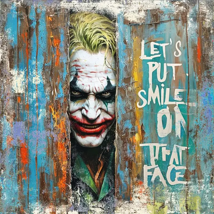 Original Luc Best - "Joker - Let´s put smile"