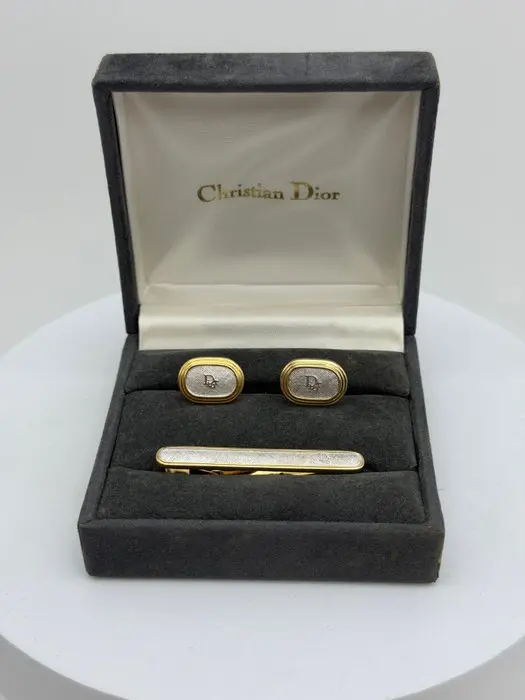 Christian Dior - Metal, Gold-plated - Cufflinks