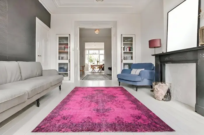 Pink vintage - Rug - 255 cm - 170 cm - with certificate