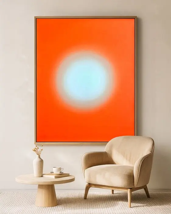 Sven Pels - Five Three Seven - Abstract Gradient Painting