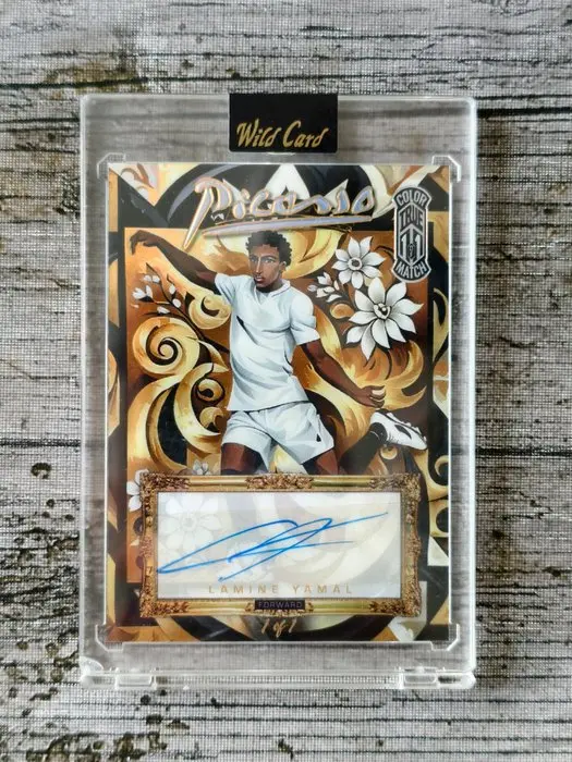 Wild Card Lamine Yamal 1/1 Autographed card