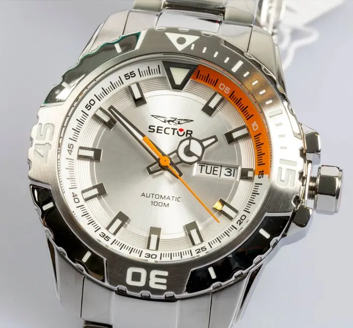 Sector - Legend - Automatic - Silver - Super Luminous...