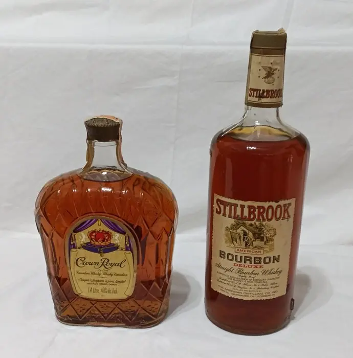 Crown Royal 1981 De Luxe + Stillbrook 4yo Straight...