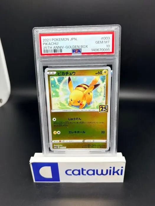 Pokémon - 1 Graded card - Pikachu - 003/015 - PSA 10...