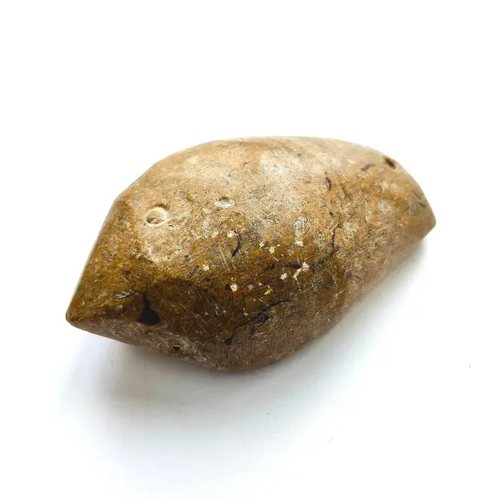 Ancient Western Asiatic Jasper XL Bird Shaped Bead...