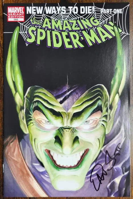 Lots 3 comics signed Spider-Man Vintage 1991-2008...