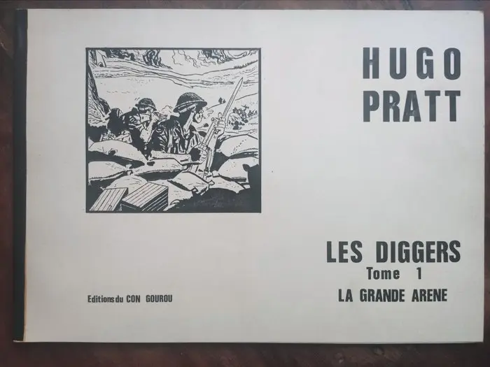 Hugo Pratt - Les Diggers T1 - B - 1 Album - Limited edition - 1977