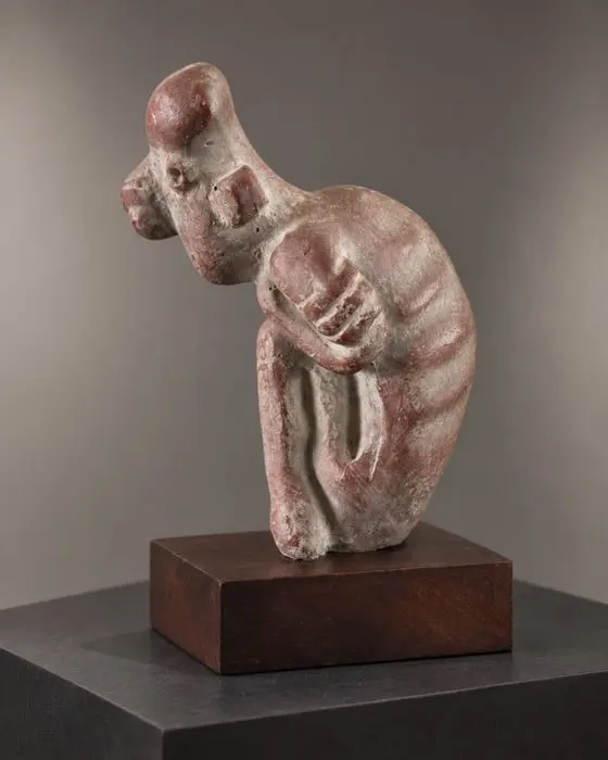 Figurine - Replica of a Pre Columbian statuette - Angina Pectoris