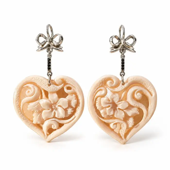 Silver - Earrings - Sardonic Cameo