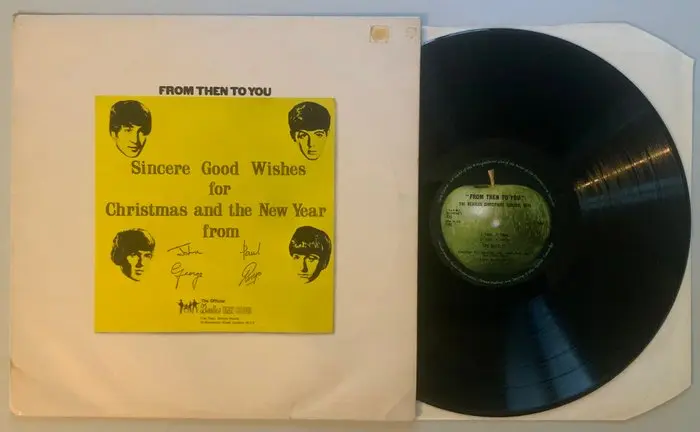 Beatles - From Then To You - rare 1970 fan club members...