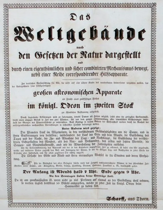 Das Weltgebäude nach den Gesetzen der Natur dargestellt - 1842