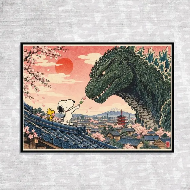 SKE - Snoopy × Godzilla - Dango Diplomacy