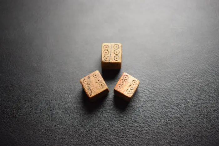Ancient Roman, Empire Bone Ancient Roman Bone Dice – Fascinating Set of 3