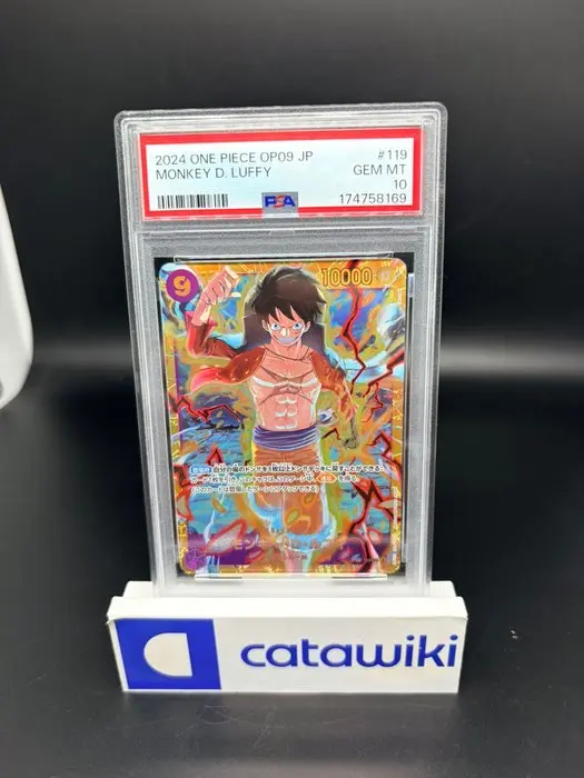 One Piece - 1 Graded card - Monkey D
