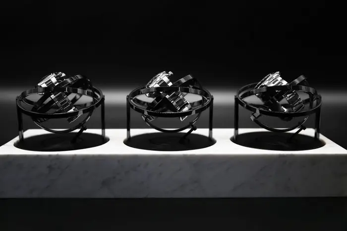 The Voyager III 'PANDA' - Marble Watch Winder - Limited...