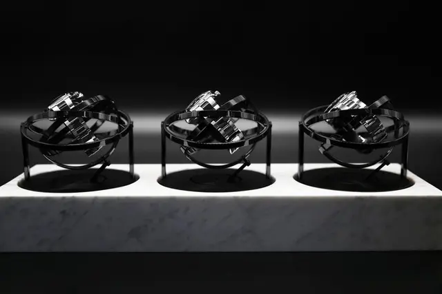 The Voyager III 'PANDA' - Marble Watch Winder - Limited...