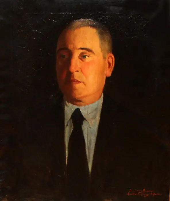 Bartolomé Mongrell Muñoz (1882-1938) - Retrato de caballero