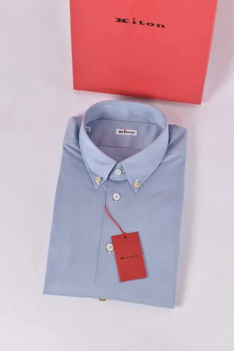 Kiton - Jersey Stretch - 43 - Luxury - Shirt - New with tags