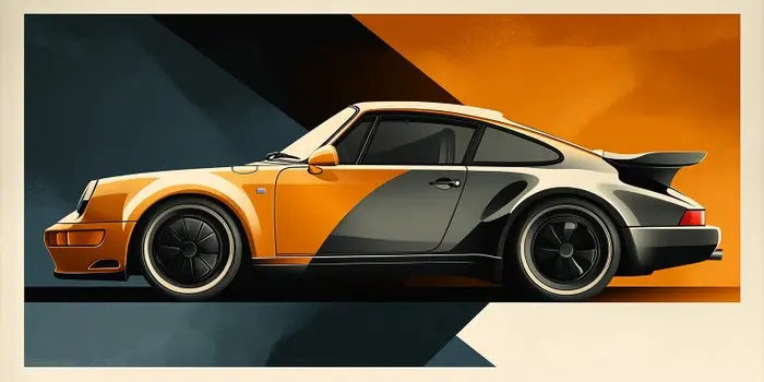 CREATIVE_HUB - VINTAGE 911 IN A SUPER MODERN COLOURS