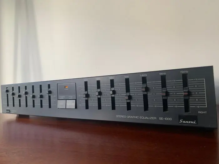Sansui - SE-1000 / 7-Band Dual-Channel Stereo graphic equalizer