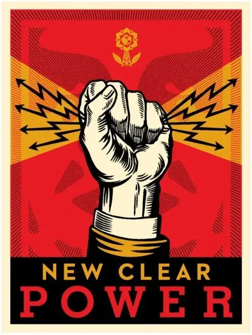 Shepard Fairey (OBEY) (1970) - New Clear Power