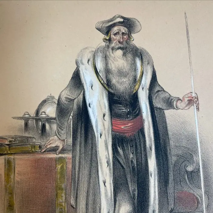 MAZUY (A.) - FRAGONARD (Théophile) (d'après) - Types et caractères anciens