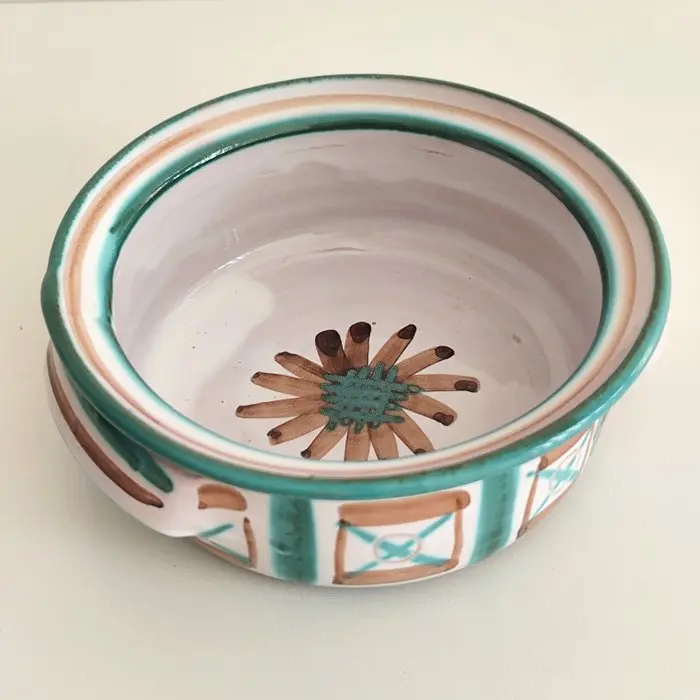Vallauris - Robert Picault - Bowl - Ceramic - Small ear-handled bowl