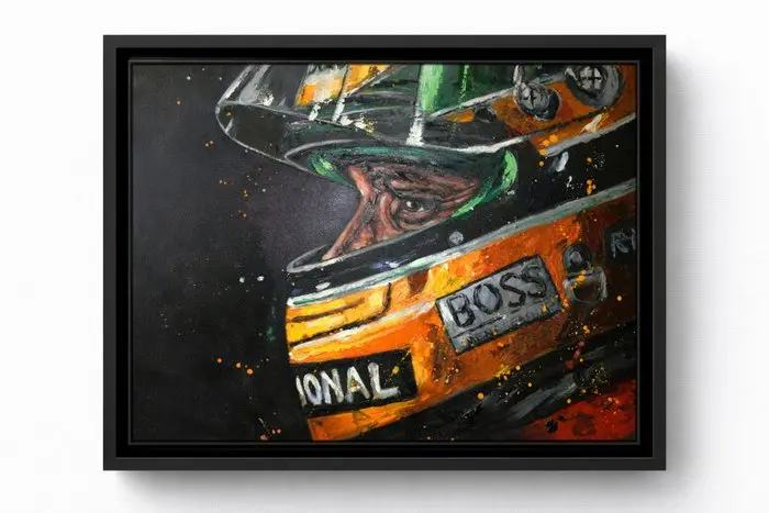 Ayrton Senna - Artwork