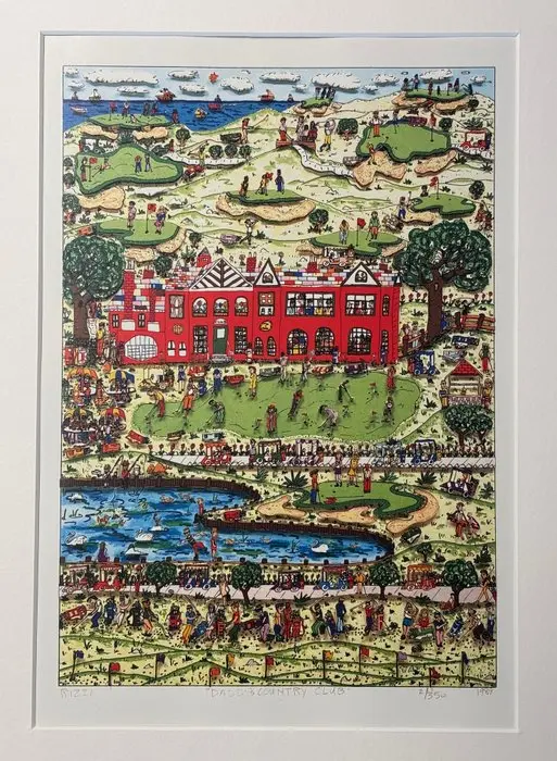 James Rizzi (1950-2011) - Daddy's Country Club