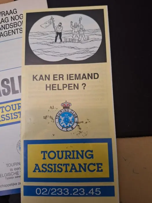 Herge - Touring Club - Vertrek nooit alleen. - 1990s