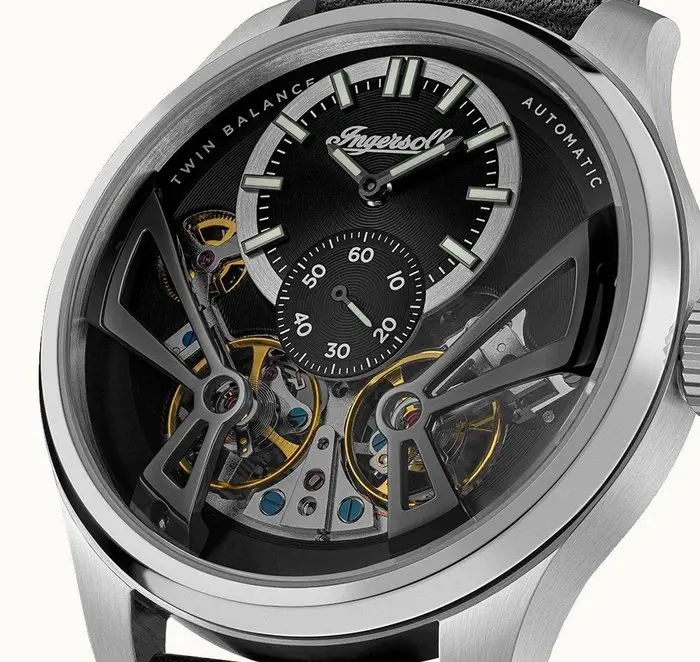 Ingersoll - Twin Balance - 45 Jewels - Automatic - Double...